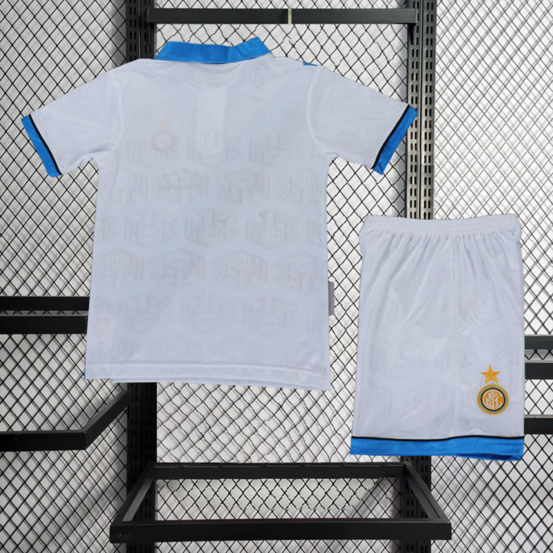 Retro 1994-95 kids Inter Milan Away retro kids football jersey