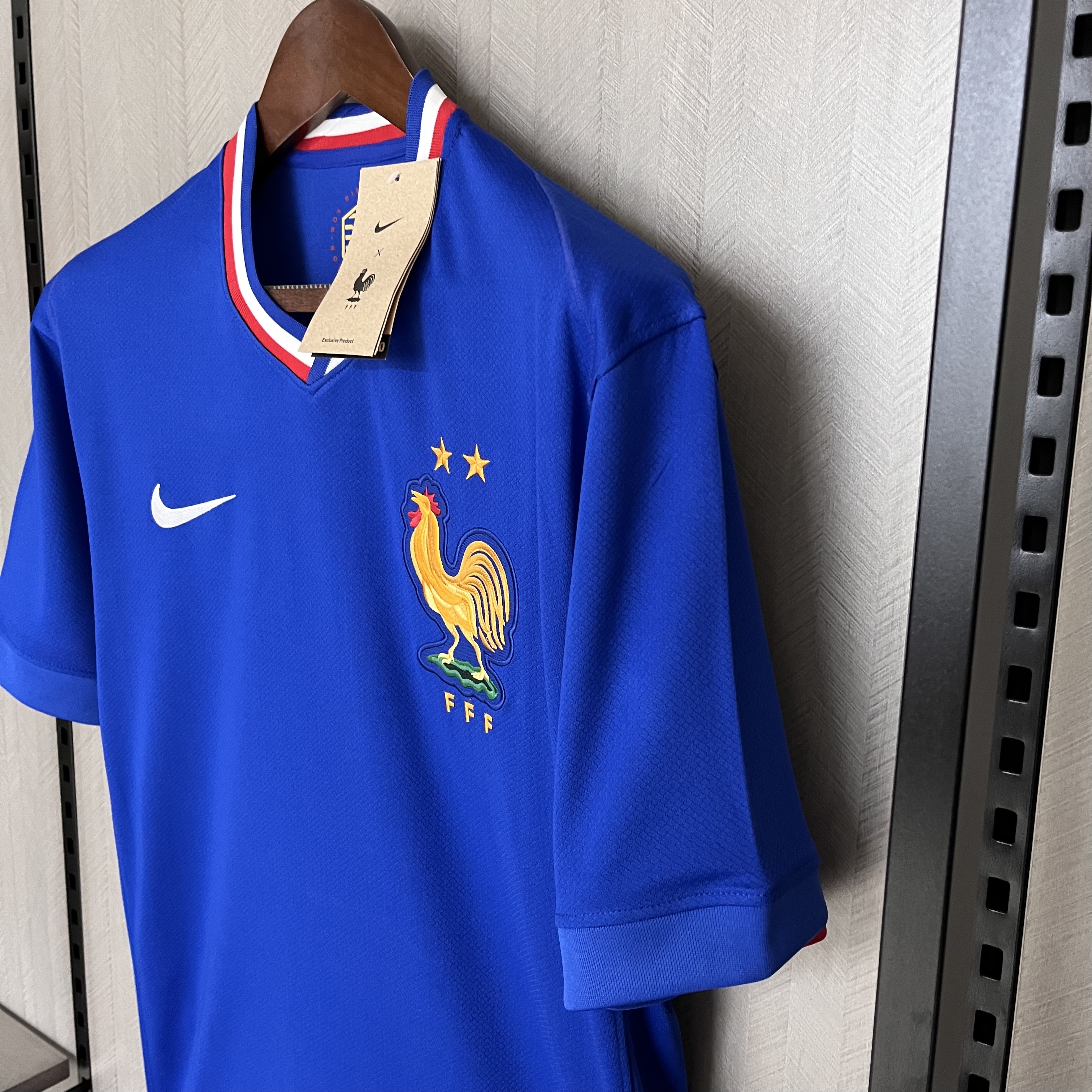 2024-25 France home CAMAVINGA  GRIEZMANN GIROUD MBAPPE DEMBELE T. HERNANDEZ Football jersey