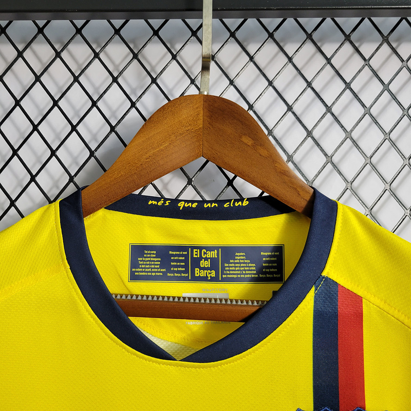 Retro 2008-09 Barcelona Away Retro MESSI PIQUE ETO'O XAVI A.INISTA ETO'O HENRY Football jersey