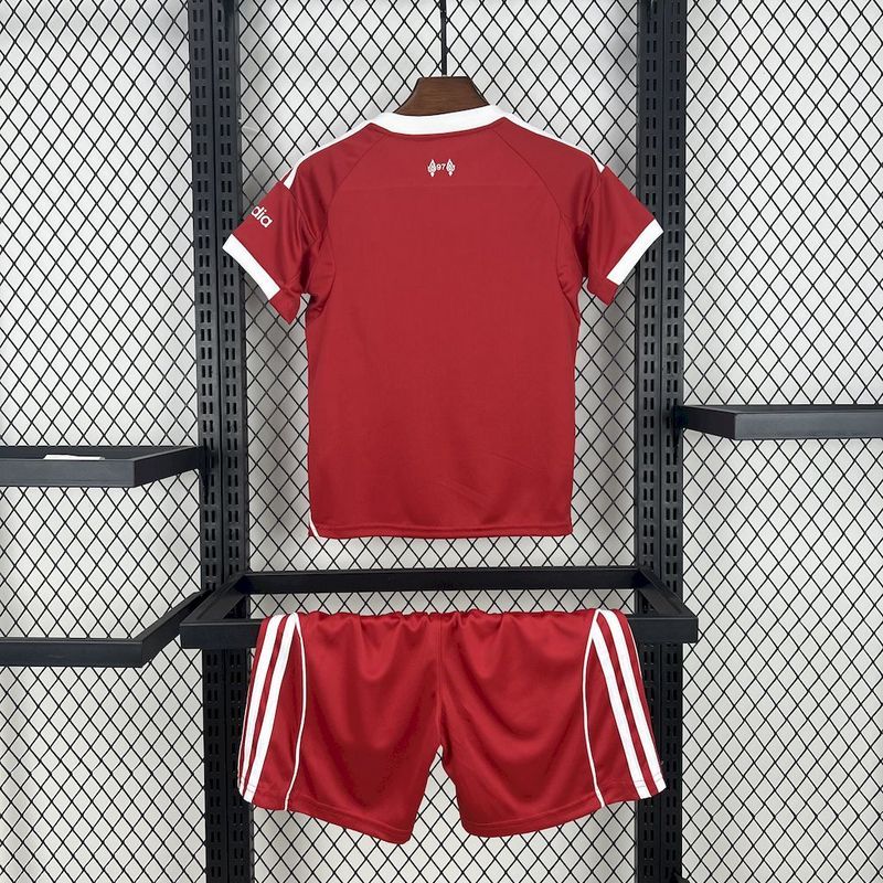 2025-26 Liverpool Home kids Football jersey