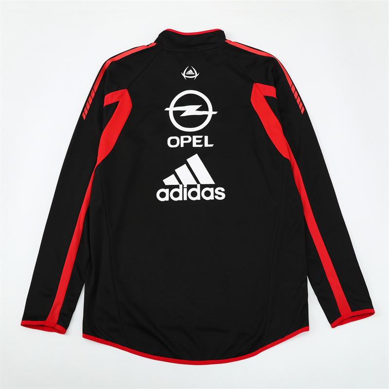 2005-06 AC Milan Retro Long Sleeve Half-Pull Training Suit