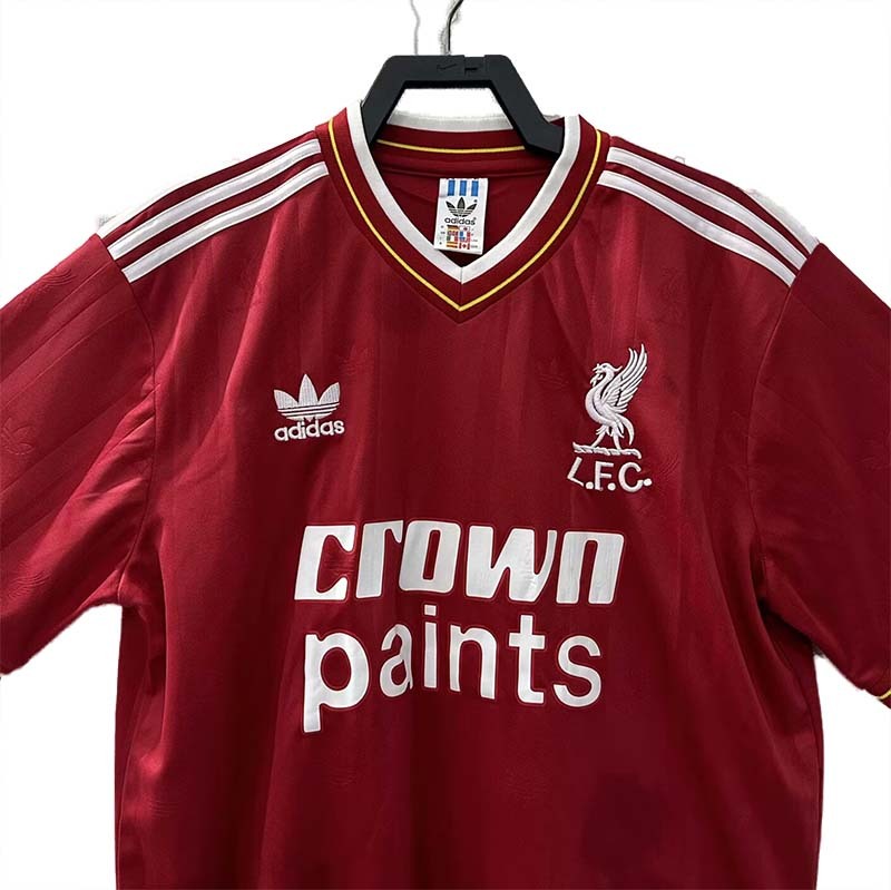Retro 1986-87 Liverpool Home retro Football jersey