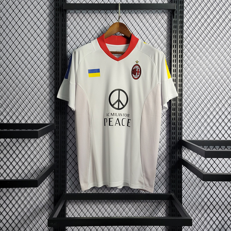 Retro 2002-03 AC Milan away retro Champions League Final Edition Football jersey