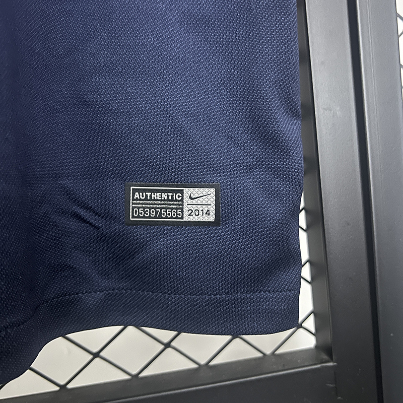 Retro 2014 France Home Retro Football jersey