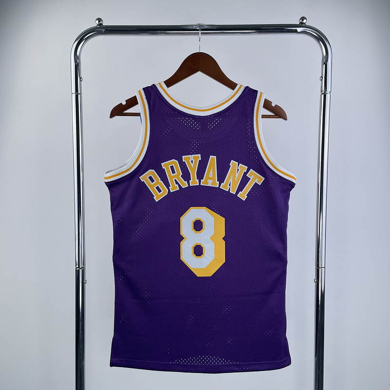 1996-97 NBA Lakers  8 BRYANT Basketball Jersey