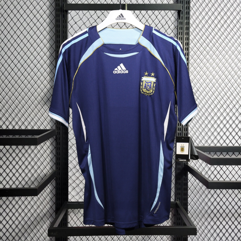 retro player 2006 Argentina away retro MESSI football jersey