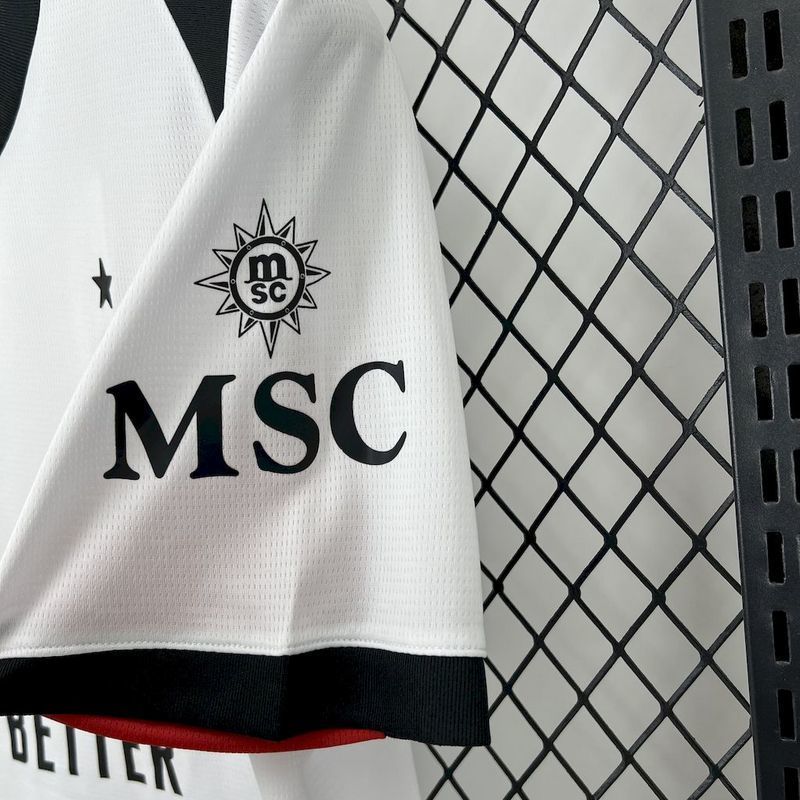 2025-26 AC Milan White Away Football jersey