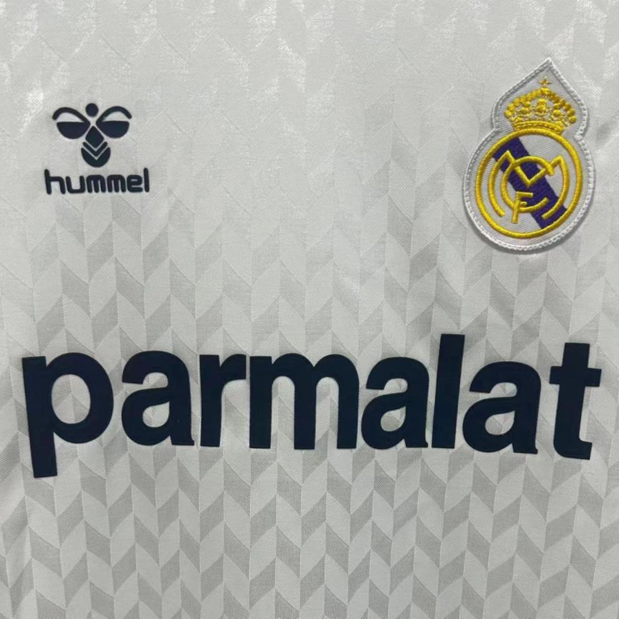 Retro 1986-87 Real Madrid Home Retro Football jersey
