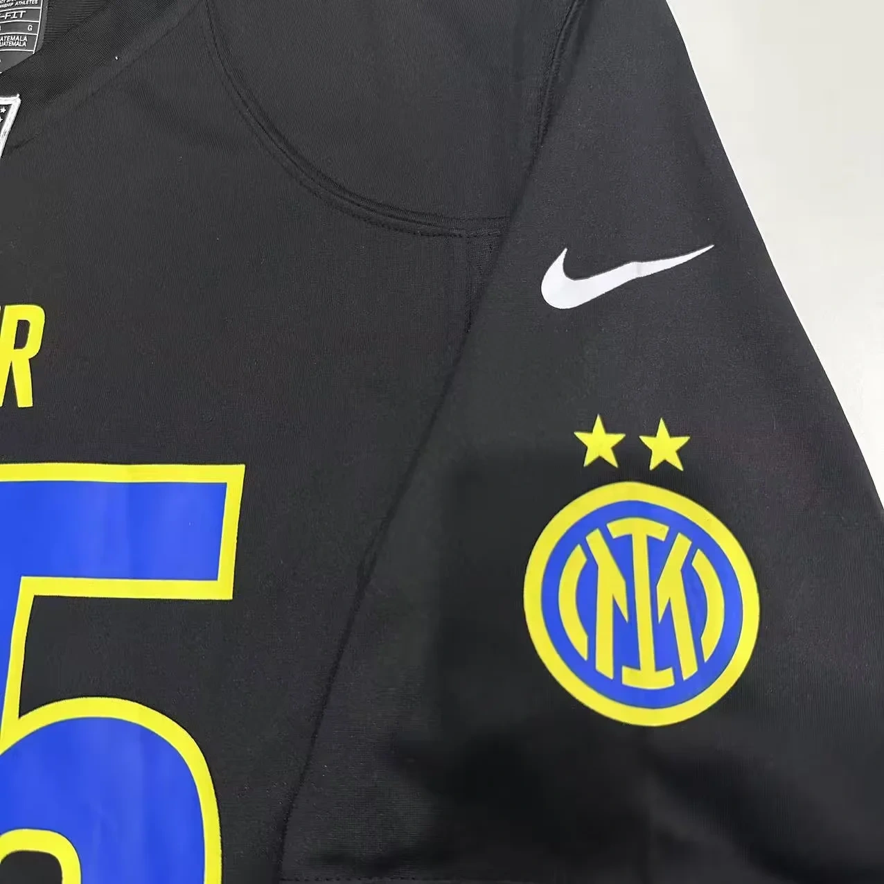 2025-26 #25 Inter Milan Baseball uniform Football jersey
