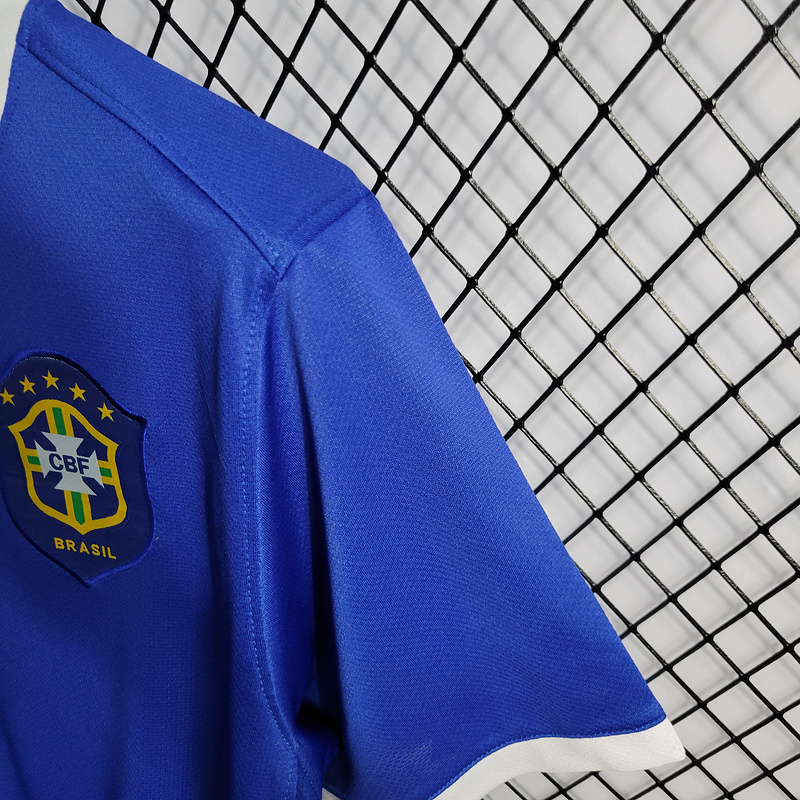 Retro 2006 Brazil Away retro RONALDO Ronaldinho KAKA R.CARLOS CAFU ROBINHO Football jersey