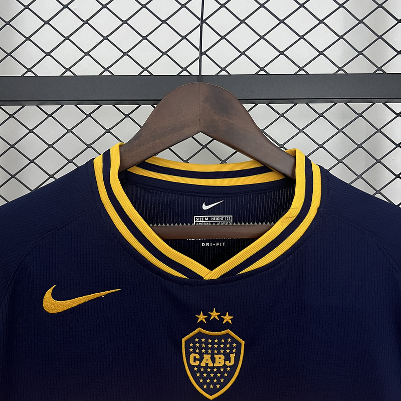 Retro 2006-07 Boca Juniors home Retro Football jersey