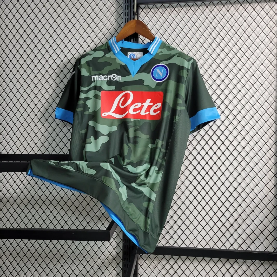 Retro 2013-14 Napoli Away Retro Football jersey