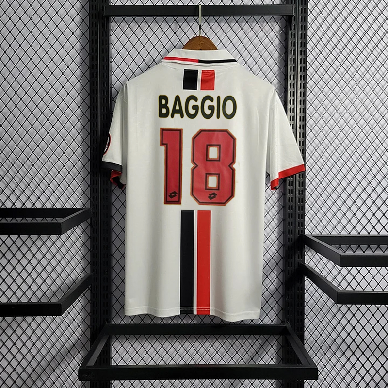 Retro 1996-97 AC Milan away Retro BAGGIO BARESI VIEIRA ALBERRTINI Football jersey