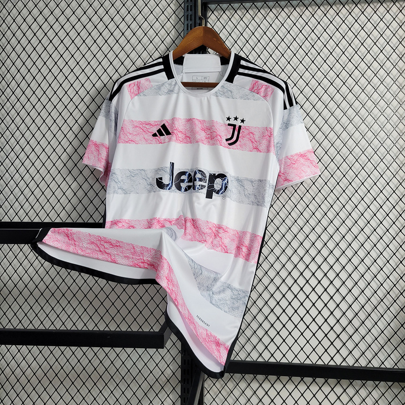 2023-24 Juventus away CHIESA VLAHOVIC POGBA KOSTIC Football jersey