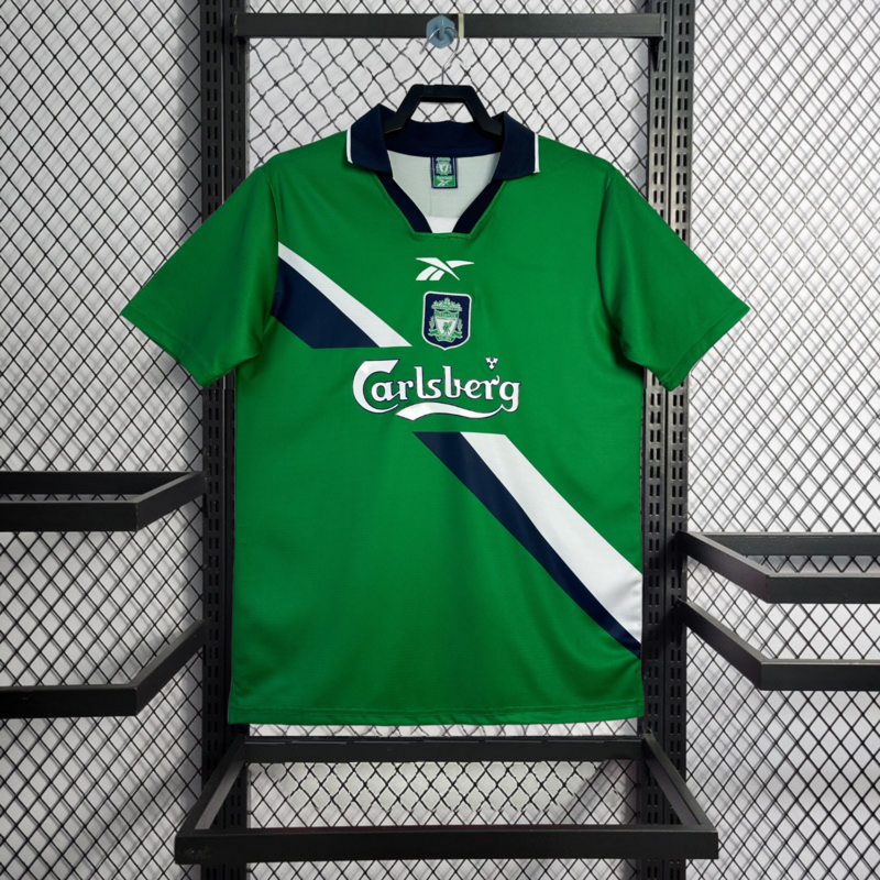 retro 1999-00 Liverpool Away retro football jersey
