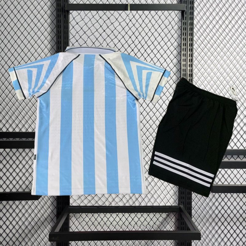 Retro KIDS 1996-97 KIDS Argentina home retro MARADONA Football jersey