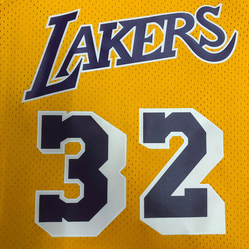 1984-85 NBA Lakers  32 JOHNSON Basketball Jersey