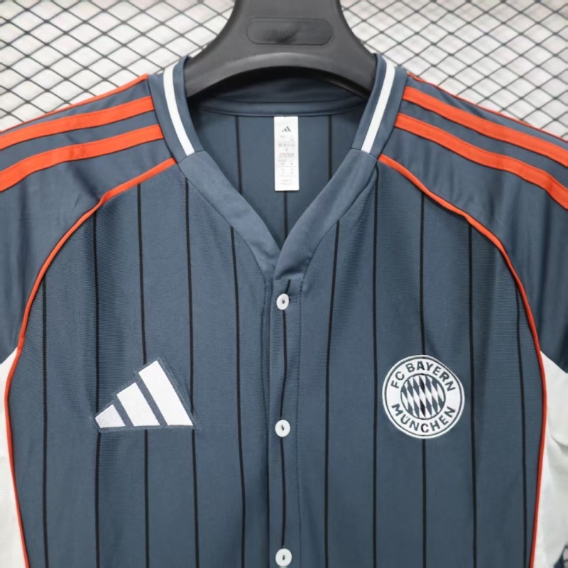 2025-26 Bayern Munchen Baseball uniform Football jersey