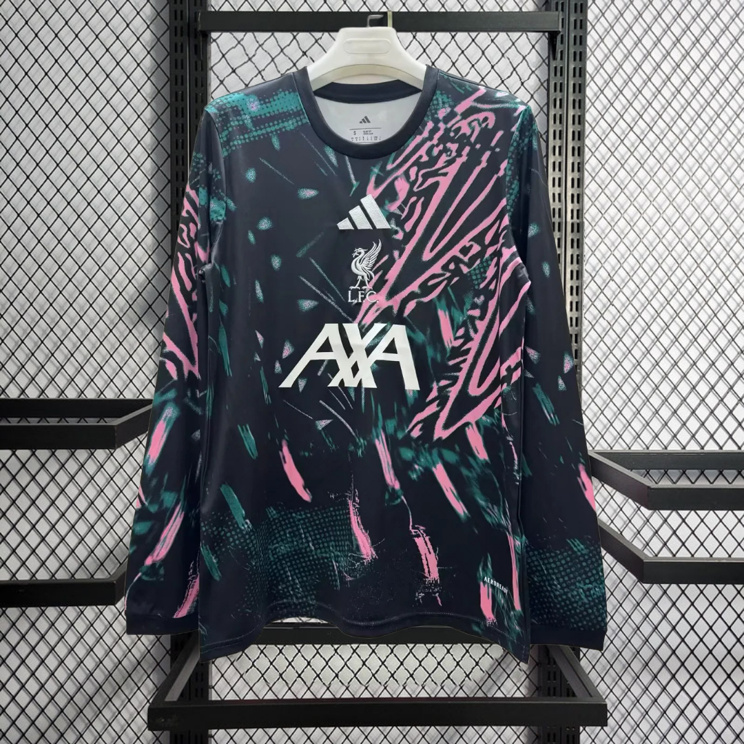 2025-26 Liverpool Special Edition Long sleeves Football jersey