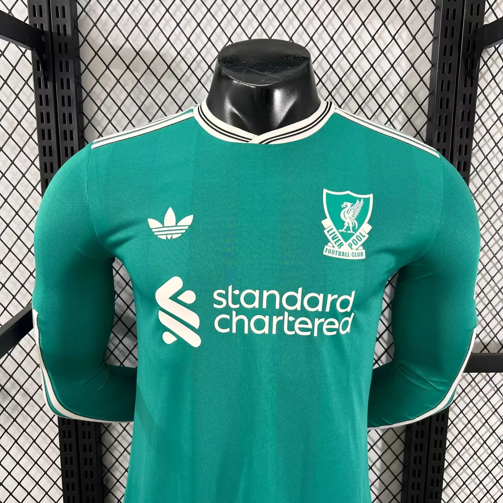 Player 2025-26 Liverpool Third Away Long sleeves Football jersey