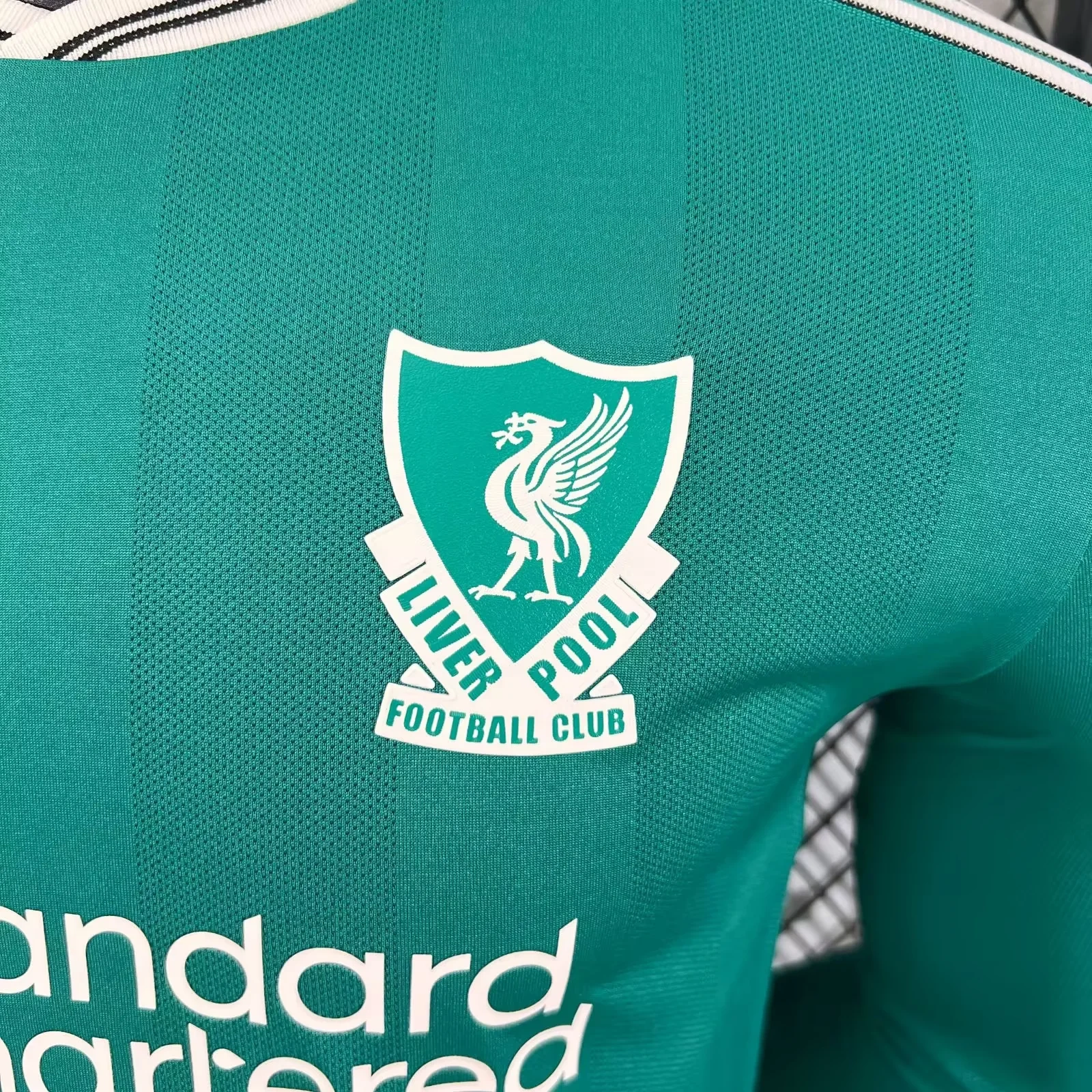 Player 2025-26 Liverpool Third Away Long sleeves Football jersey