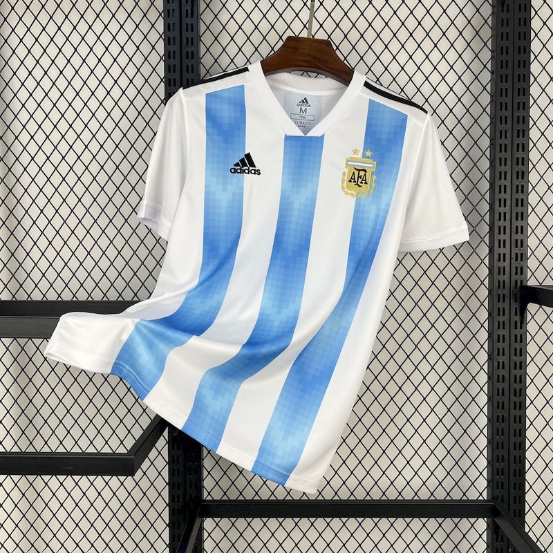 Retro 2018 Argentina Home Retro Football jersey