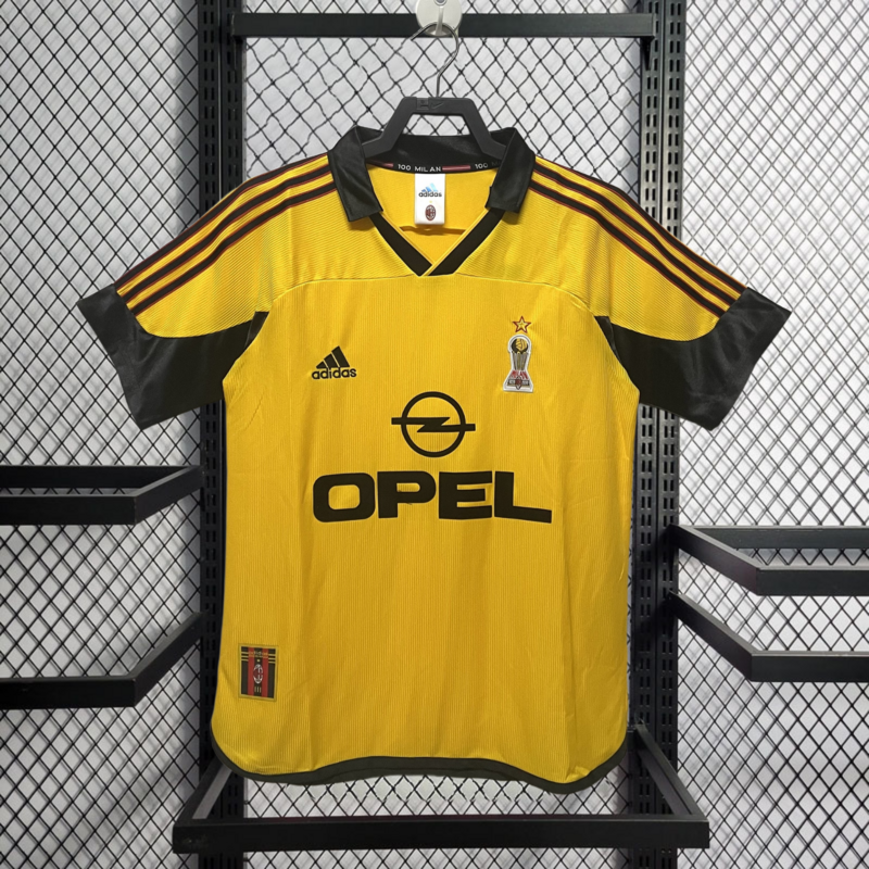 Retro 1999-00 AC Milan Away retro football jersey