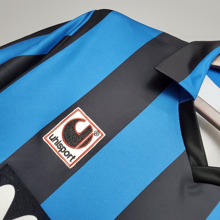 Retro 1988-90 Inter Milan home Retro Football jersey