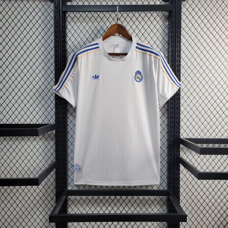 2025-26 Real Madrid Casual White Football jersey