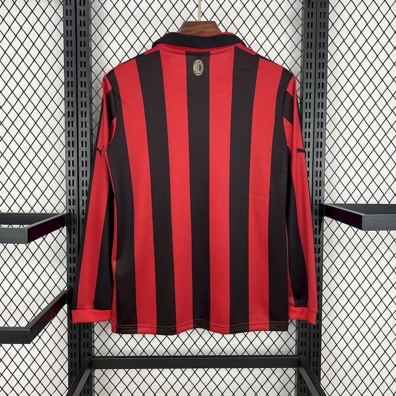 2024-25 AC Milan 125th Anniversary Goalkeeper Long Sleeve Football jersey