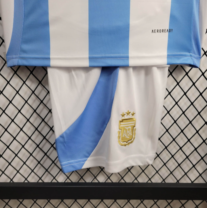 2024-25 Argentina Home KIDS Football Jersey