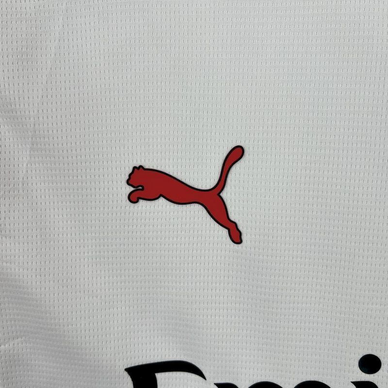 2025-26 AC Milan White Away Football jersey