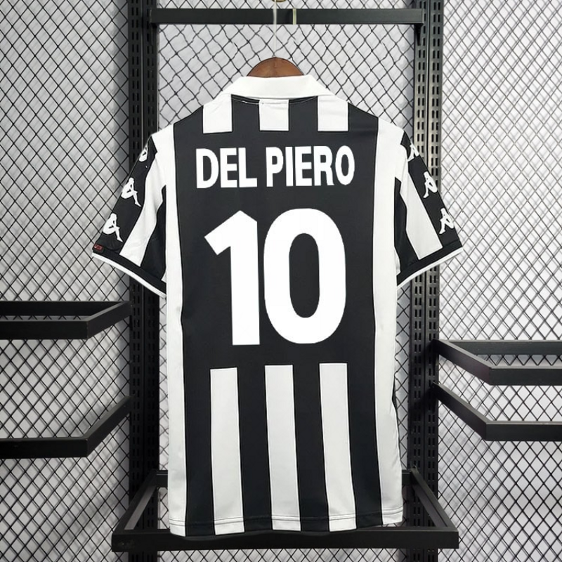 Retro 1999-00 Juventus Home retro ZIDANE DEL PIERO CONTE INZAGHI Football jersey