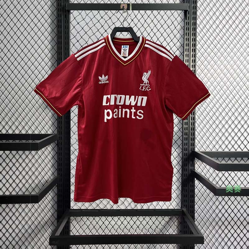 Retro 1986-87 Liverpool Home retro Football jersey