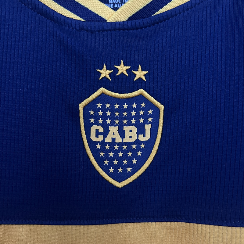 Retro 2006-07 Boca Juniors home Retro Football jersey