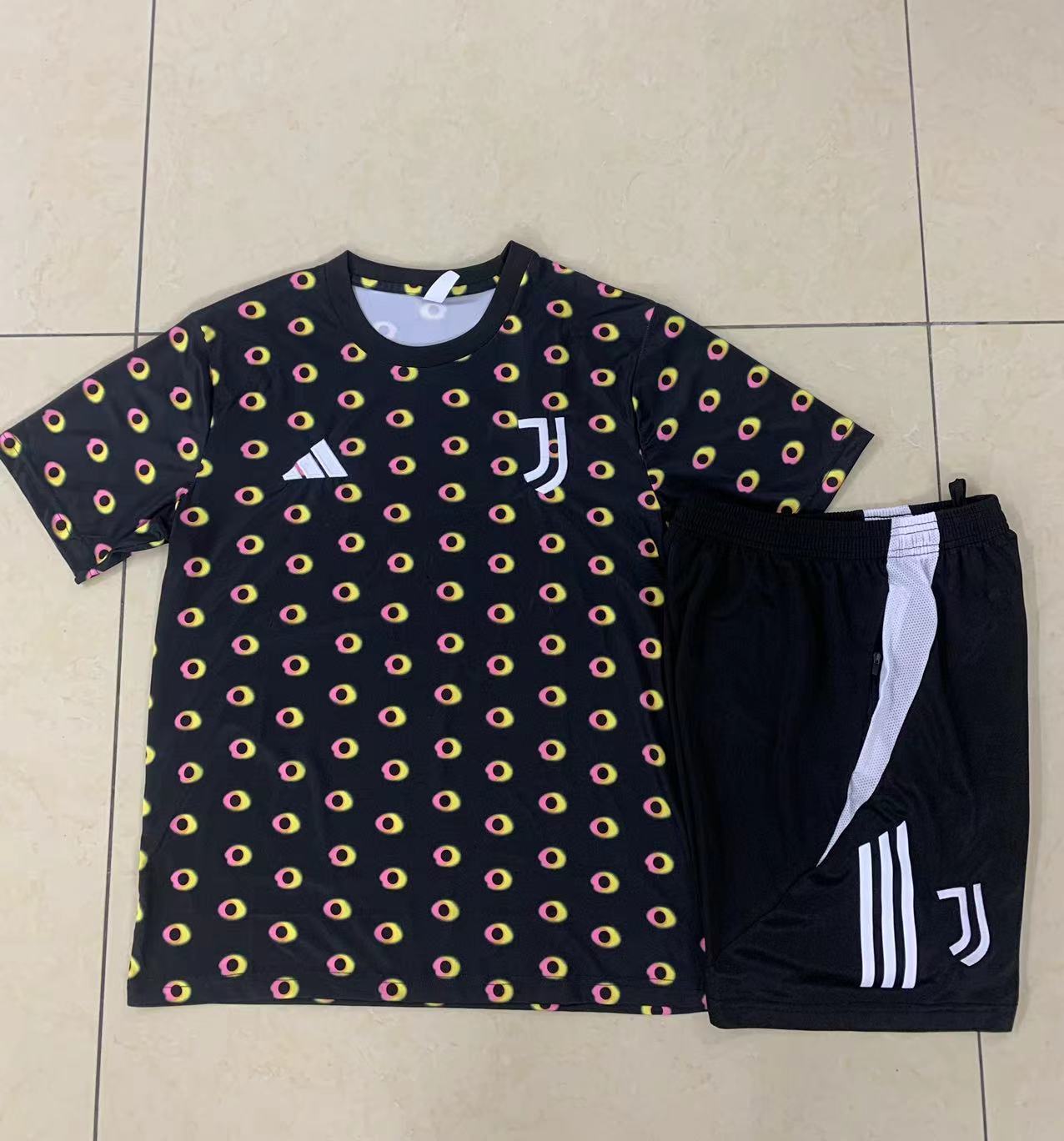 2024-25 Juventus short-sleeved training clothes