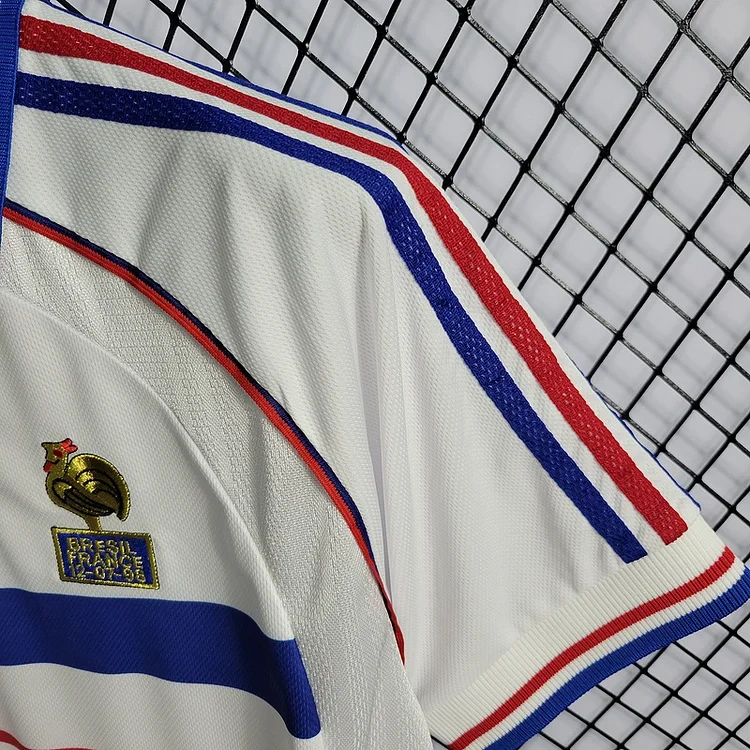 Retro 1998 France away Retro Zidane LIZARAZU Henry Football jersey