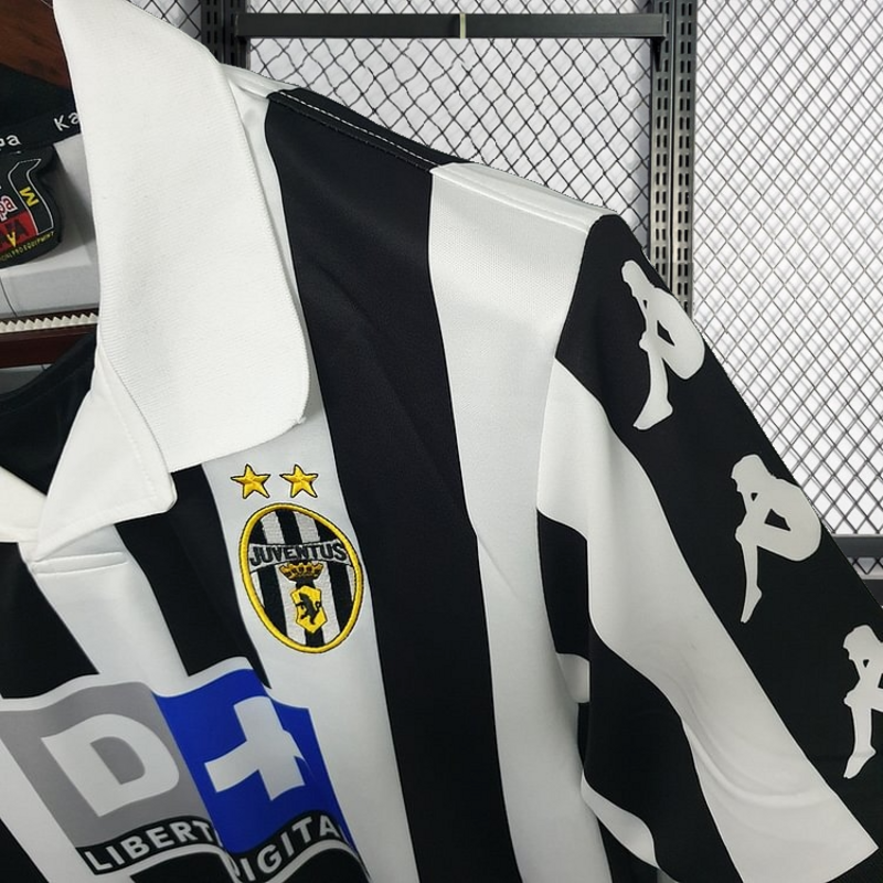 Retro 1999-00 Juventus Home retro ZIDANE DEL PIERO CONTE INZAGHI Football jersey