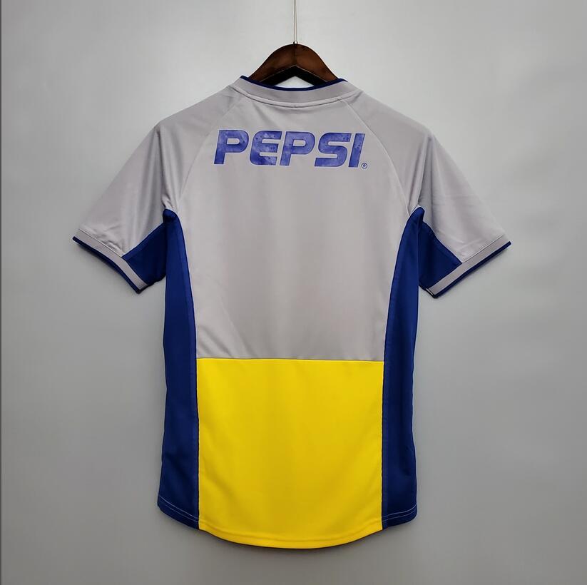 Retro 2002 Boca Juniors away Retro Football jersey