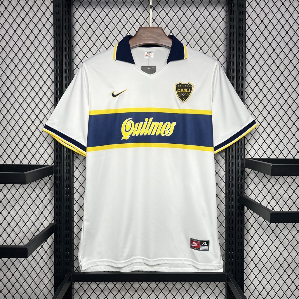 Retro 1996-97 Boca Juniors away Retro Football jersey
