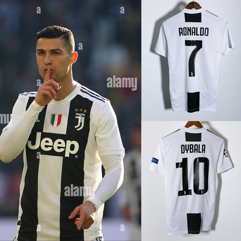Retro 2018-19 Juventus Home Retro football jersey