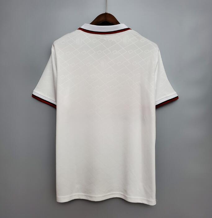 Retro 1993-94 AC Milan away retro Football jersey