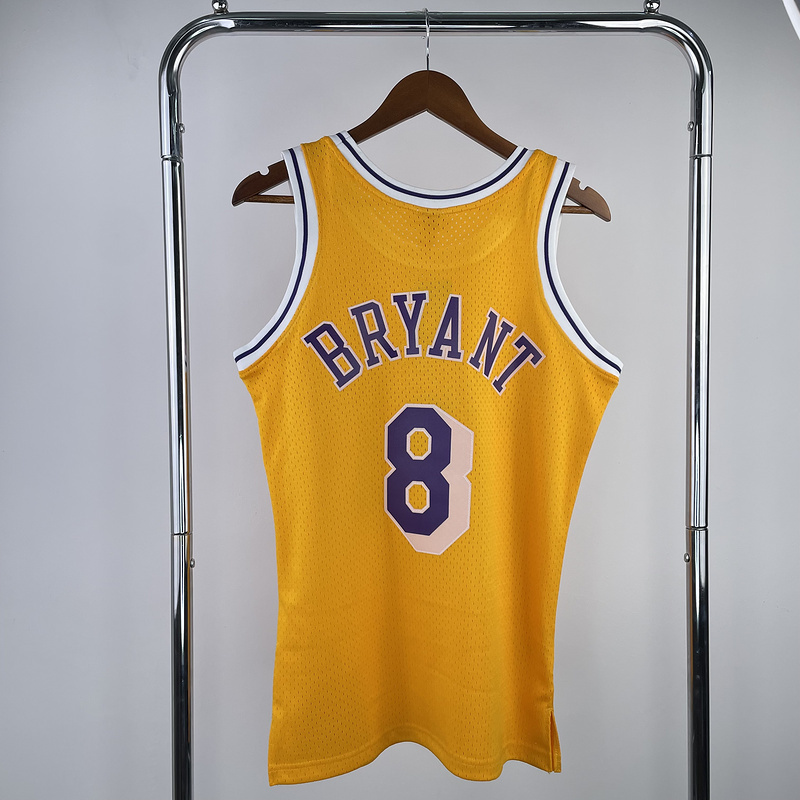 1996-97 NBA Lakers  8 BRYANT Basketball Jersey