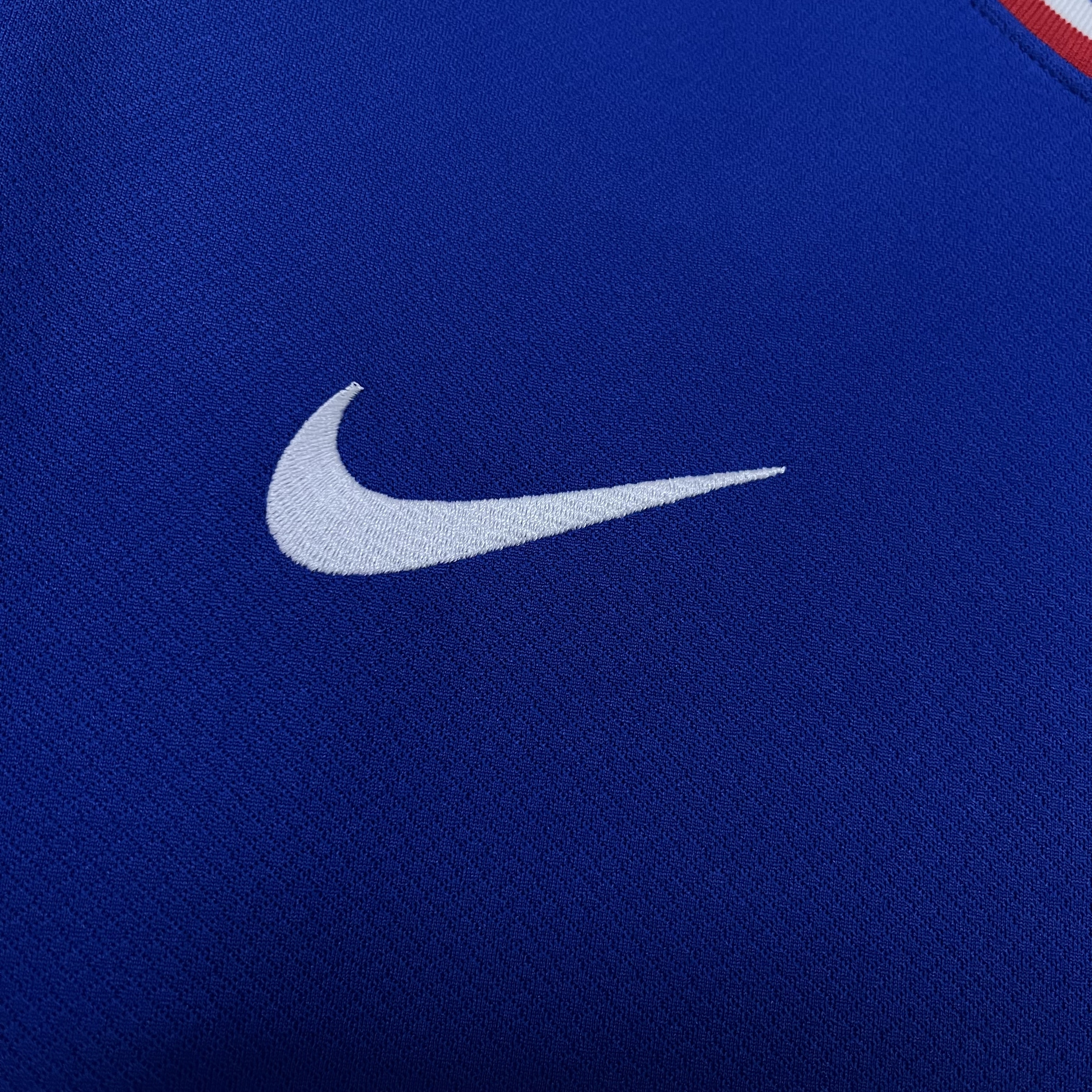 2024-25 France home CAMAVINGA  GRIEZMANN GIROUD MBAPPE DEMBELE T. HERNANDEZ Football jersey