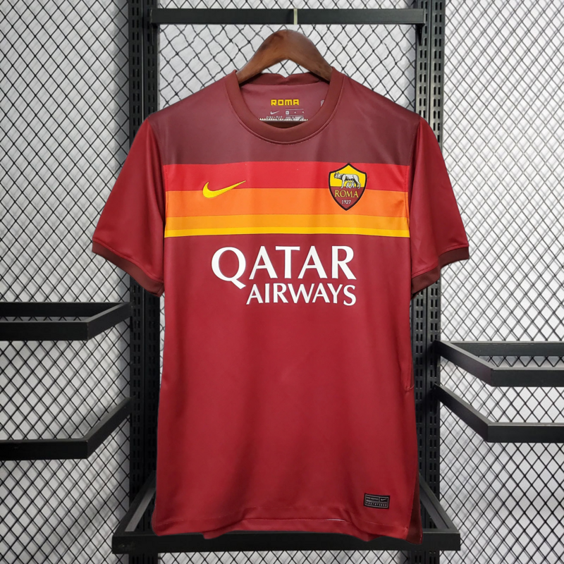 Retro 2020-21 AS Roma Home Retro Football jersey