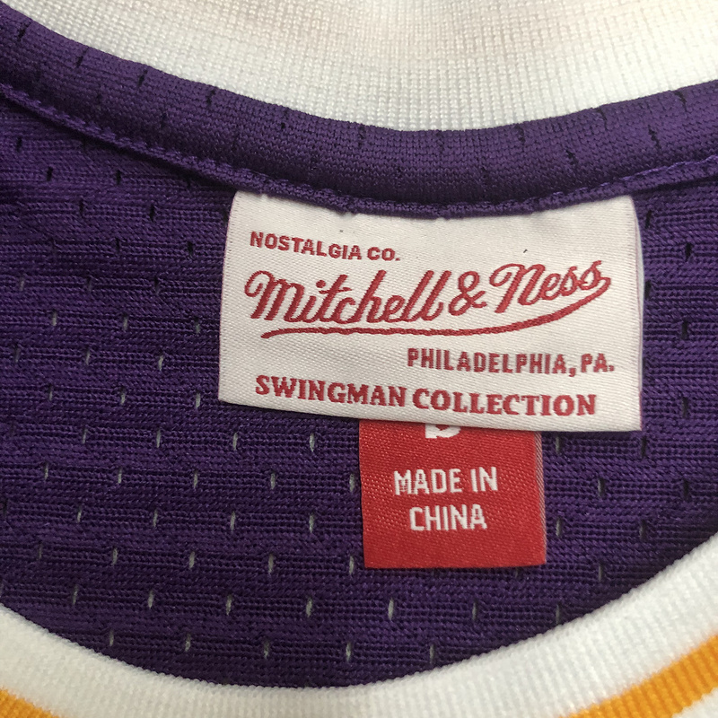 1998-99 NBA Lakers  73 RODMAN Basketball Jersey
