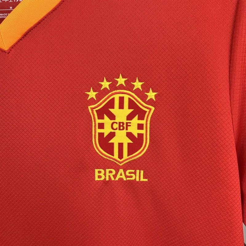 2025-26 Brazil season Jordan red special edition Football jersey