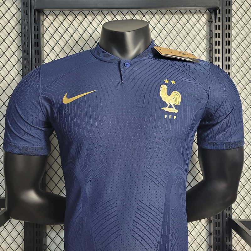 Player 2022 France Home Mbappe #10 Griezmann Coman Kante BENZEMA GIROUD Football Jersey
