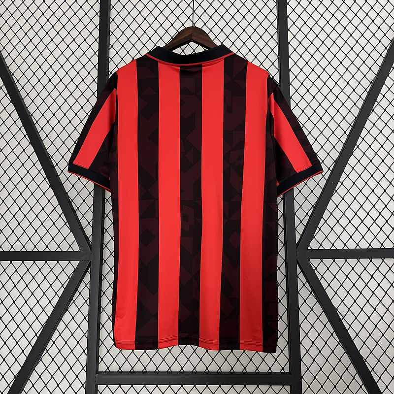 Retro 1988-89 AC Milan Home retro Football jersey