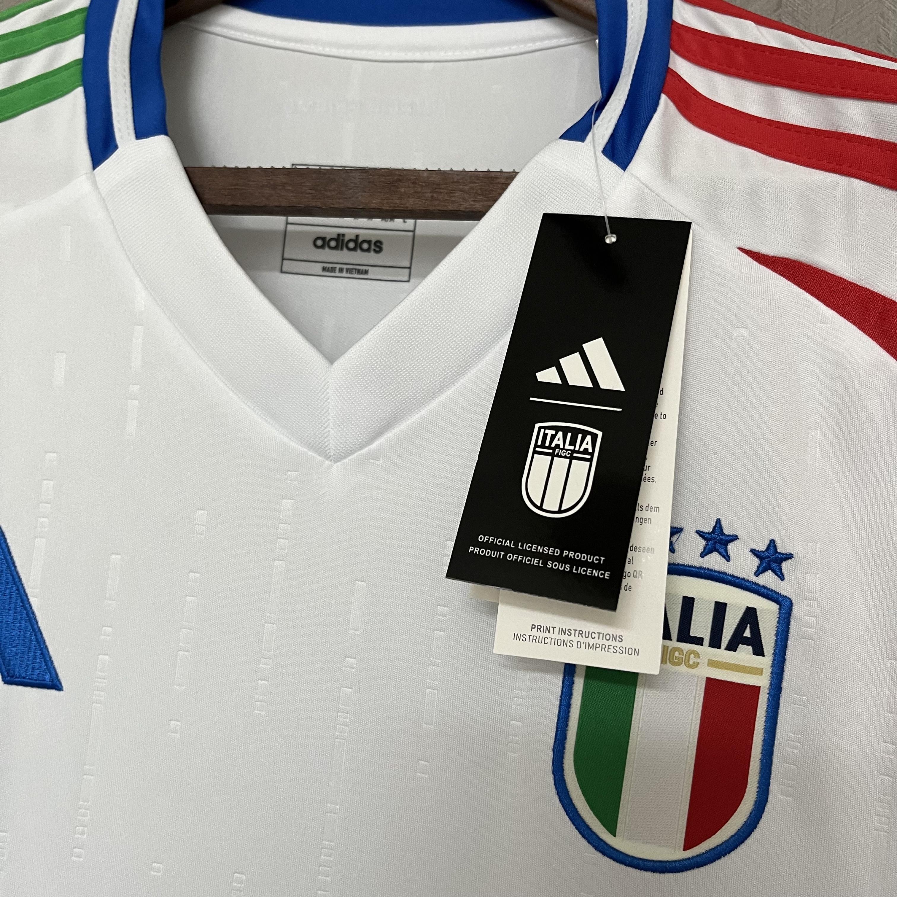 2024-25 Italy Away Football jersey